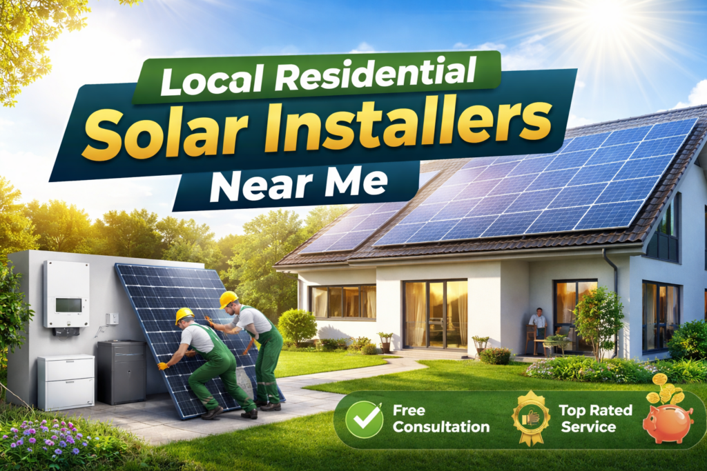 Local Residential Solar Installers Near Me Pakistan