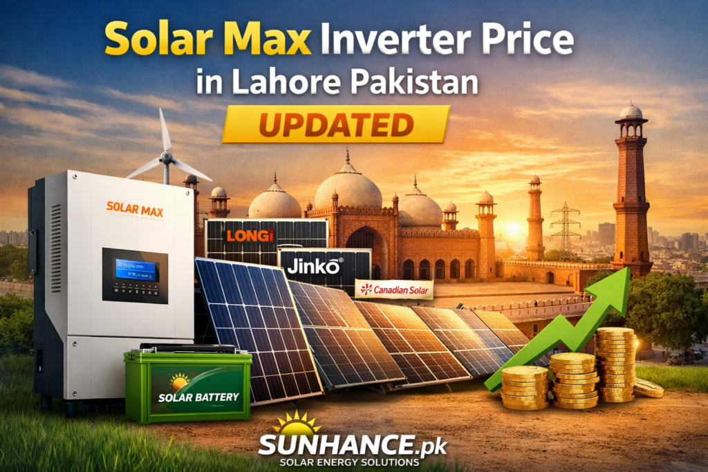 Latest Solar Max Inverter Prices in Lahore Pakistan