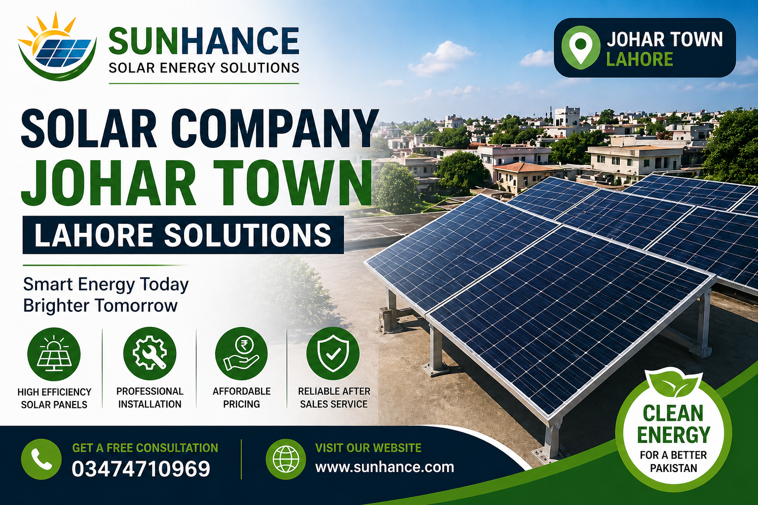 Best Solar Company Johar Town Lahore