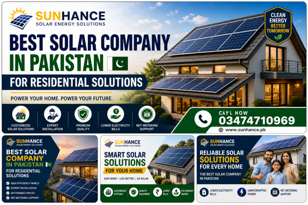 Reliable Residential Solar Solutions Across Pakistan
